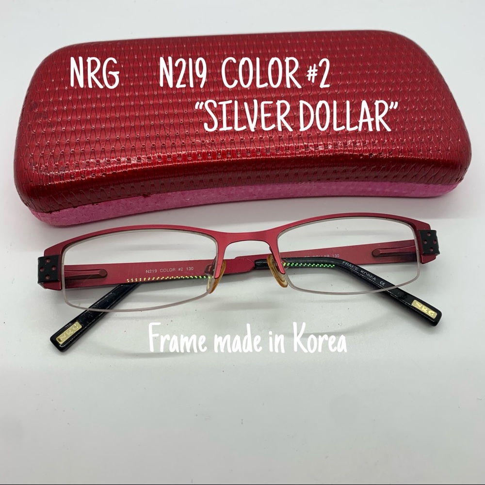 NRG Eyeglass frames.